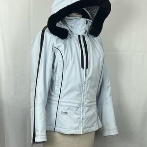 Spyder  Ski Jacket in light blue Size 4 Good condition $200